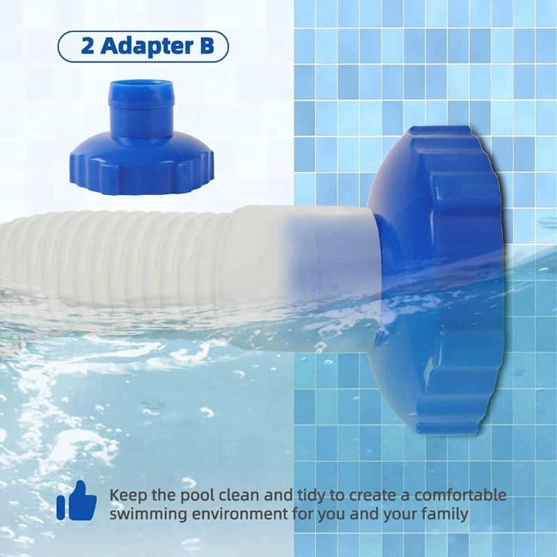 Adaptateur piscine remplacement pour écumeur 28000E, adaptateur tuyau, connecteur piscine hors nettoyage,