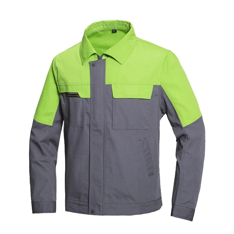 ワークショップ制服セット男性用ユニセックス作業服労働ガレージ修理ショップ作業服耐摩耗性快適