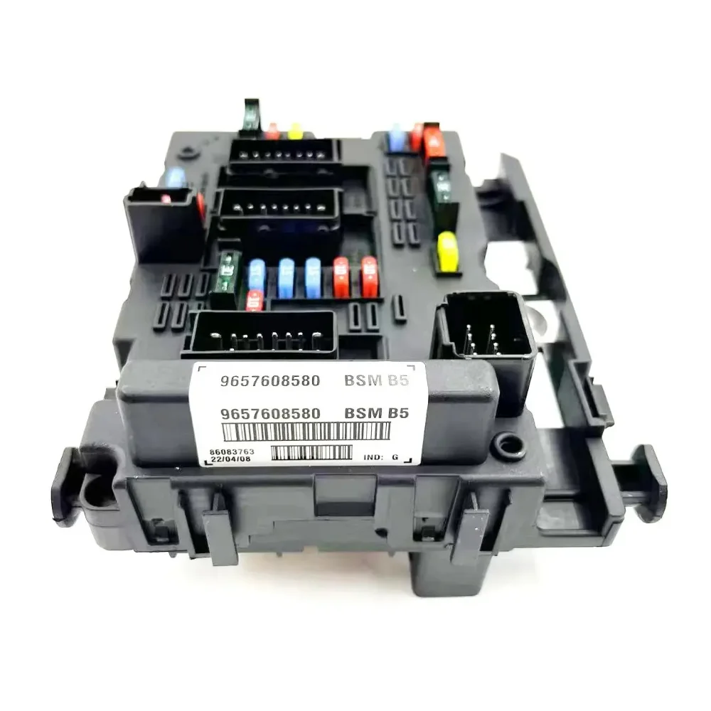 Brand New Fuse Box Unit Assembly Under Bonnet 9657608580 BSM B5 6500Y1 For Citroen C2 C5 Picasso Peugeot 206 207 307