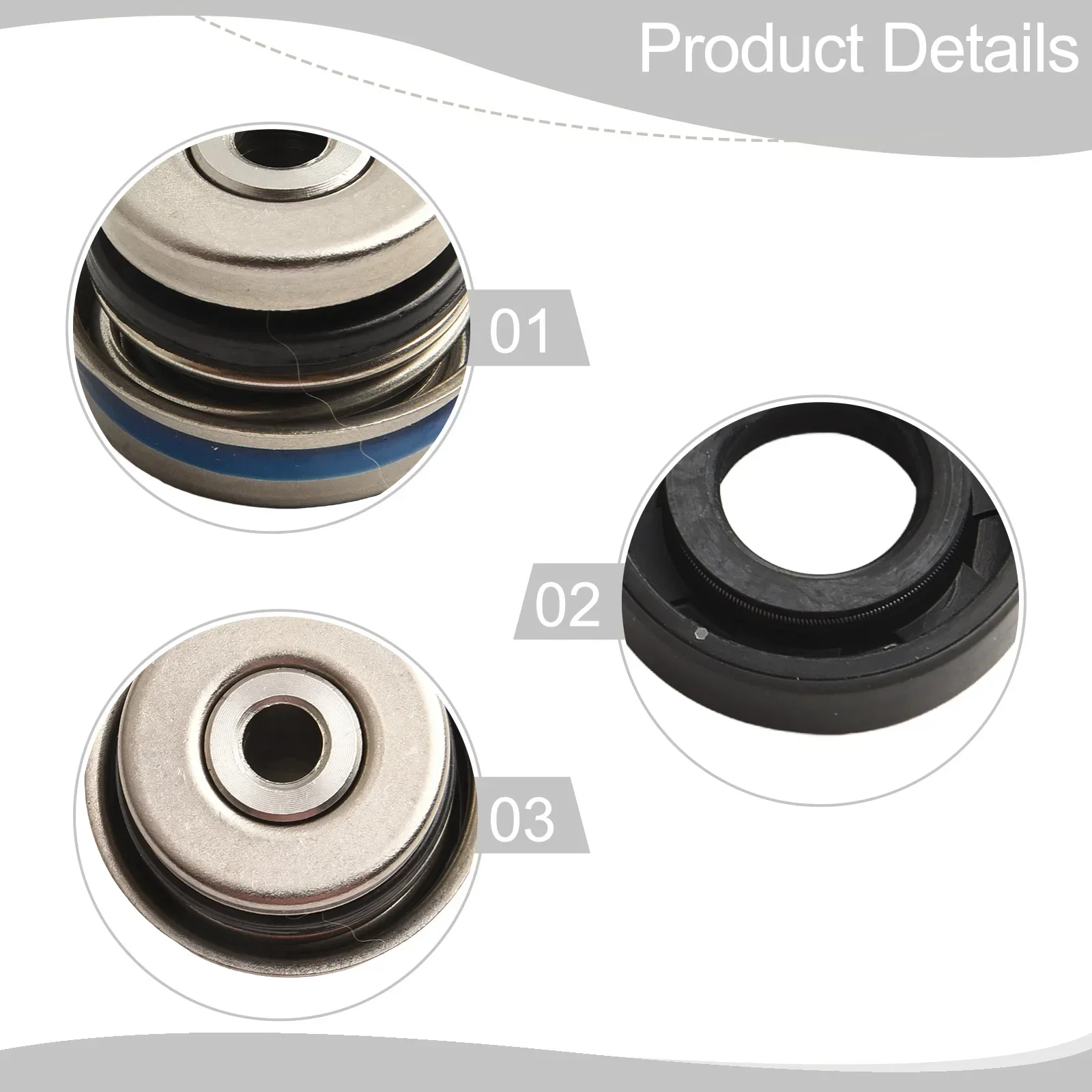 Water Pump Repair Kit for Polaris For Sportsman Series and For Predator Models Replaces Seals with Part Numbers 3084836 3084837