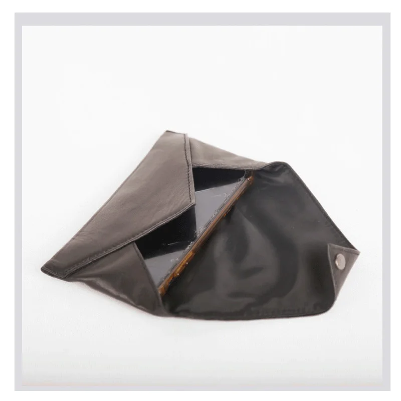 Storage Cell Phone Wallet Sheepskin Leather High Quality Long Wallet Casual Passport Bag