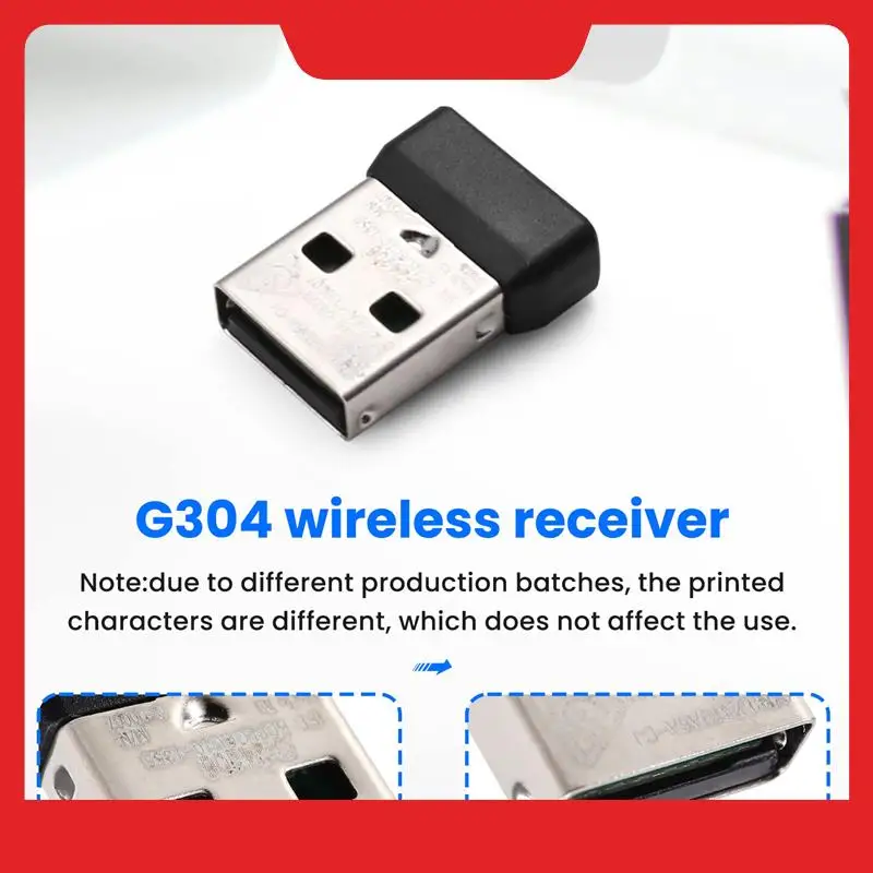 USB Dongle Receiver Wireless Mouse Receiver Adapter For Logitech G G304 Mouse Adapter