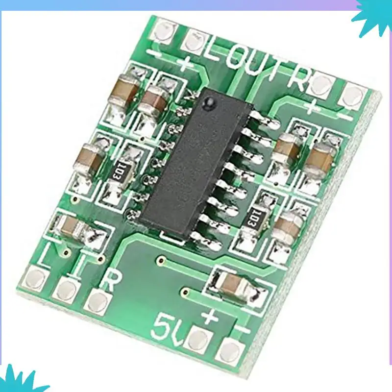 ABZW 15 sztuk cyfrowa płyta wzmacniacza mocy, 2X3W typ D PAM8403 moduł Audio DC 5V cyfrowy moduł płytki wzmacniacza audio