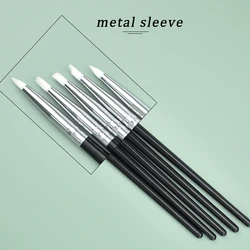 5Pcs Dental Resin Brush Pens Dental Shaping Silicone Adhesive Composite Porcelain Teeth Dentist Tools Dentistry Lab Tool