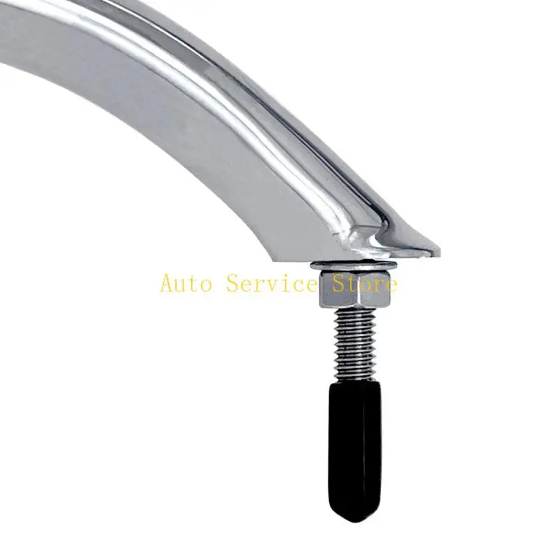 462A Durable Marine Grip Handle Stainless Steel Handrail 6/8/12inch Handrail Suiatble for Enhanced Deck Safety 3 Sizes