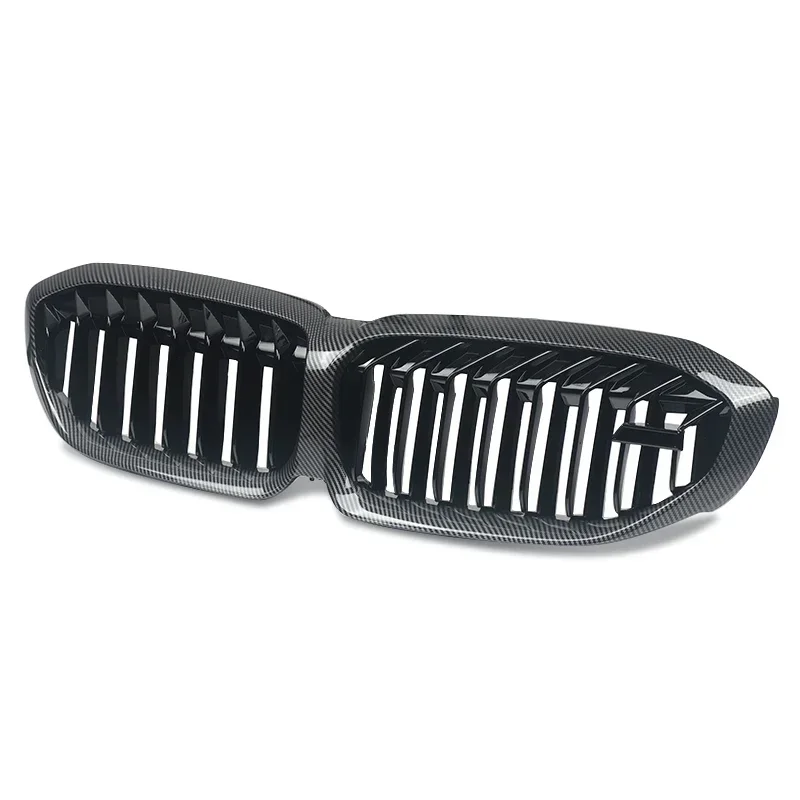 Front Grille For BMW 3 Series G20 Saloon 2019-2021 For BMW 3 Series G21 Estate 2019-2021 Carbon Fiber Look CAR Accessories ABS