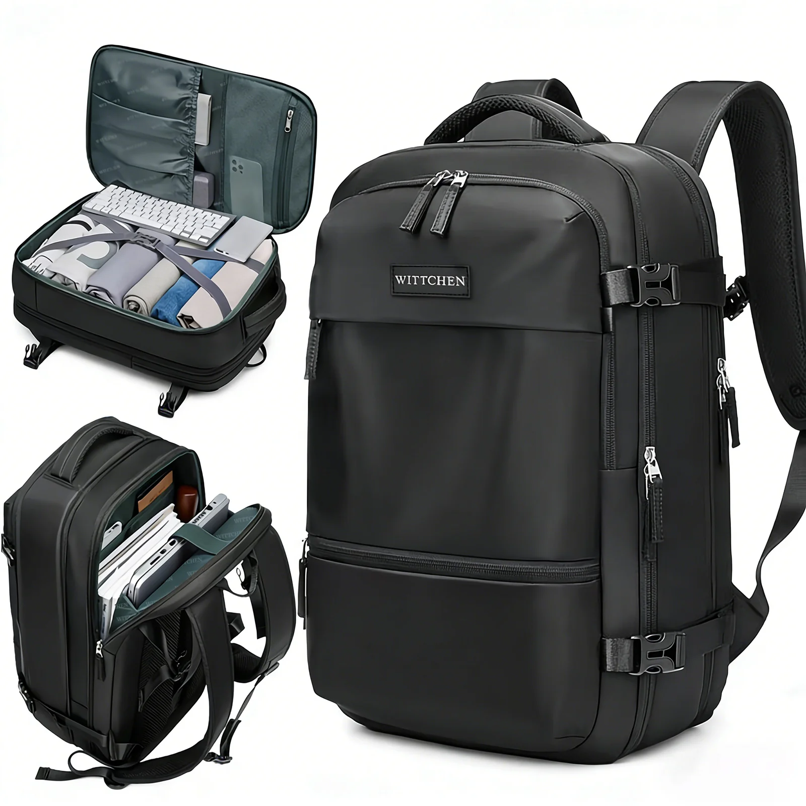

New Travel Lightweight Backpack for Short Trips, Men's Backpack for Business Trips and Travel, Large Capacity Computer Bag, a Great Gift Option
