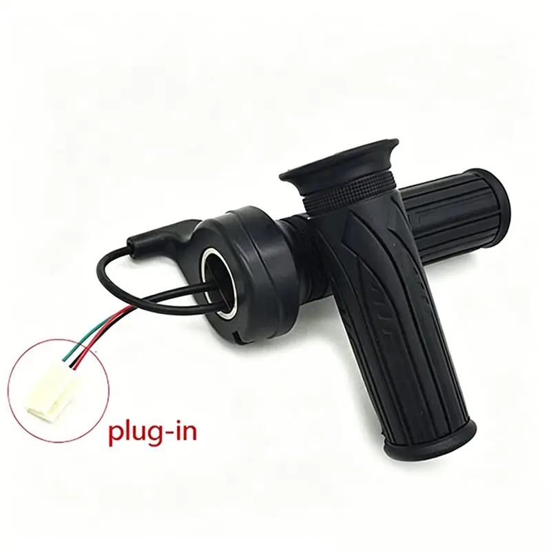 NEW-For Electric Bicycle Hall Sensor Turn Handle 12-72V Twist Throttle Accelerator For Electric Scooter Ebike E-Bike Motorcycle
