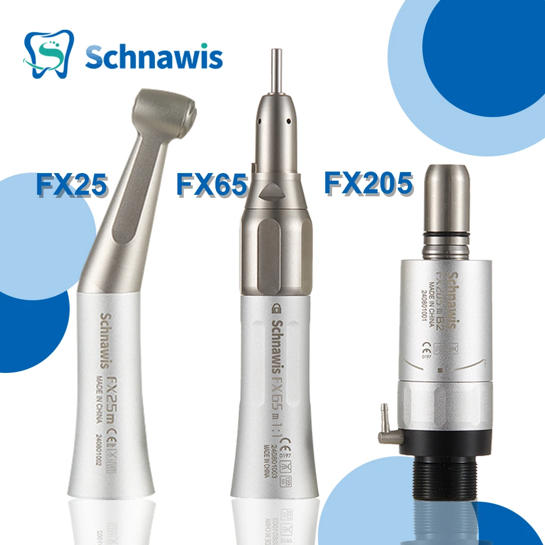 

FX25 FX65 Dental 1:1 Direct Drive Contra Angle Low Speed Handpiece Mini Head Dentistry Against Contra Angle Polishing Tools