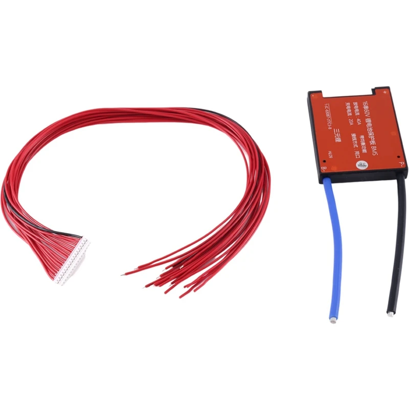 

Y43A-Split Separated Port Common Port Temp NTC Lithium Battery Protection Board Balance 16S 60V Li-Ion BMS 18650