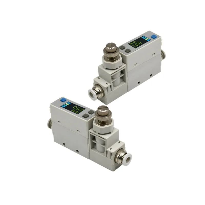 Mini Digital Gas Flow Meter Air Mass Sensor 1-5V Output for Air Nitrogen Oxygen CO2 Argon