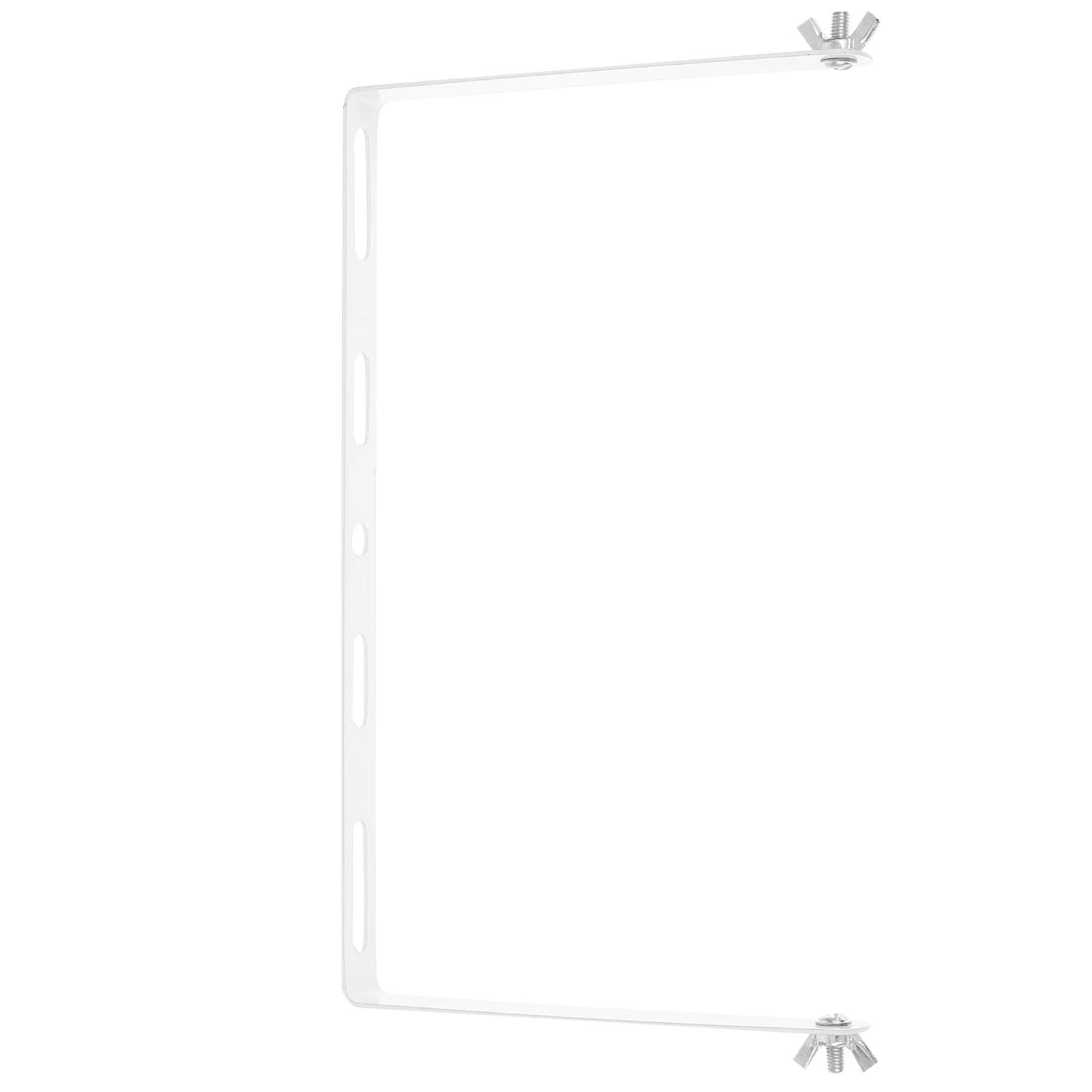 

1 set 2 Solar Panel Mount Brackets U Shaped Small Bracket Wall Mount Charging Street Lamps LED Floodlights Panels Holder