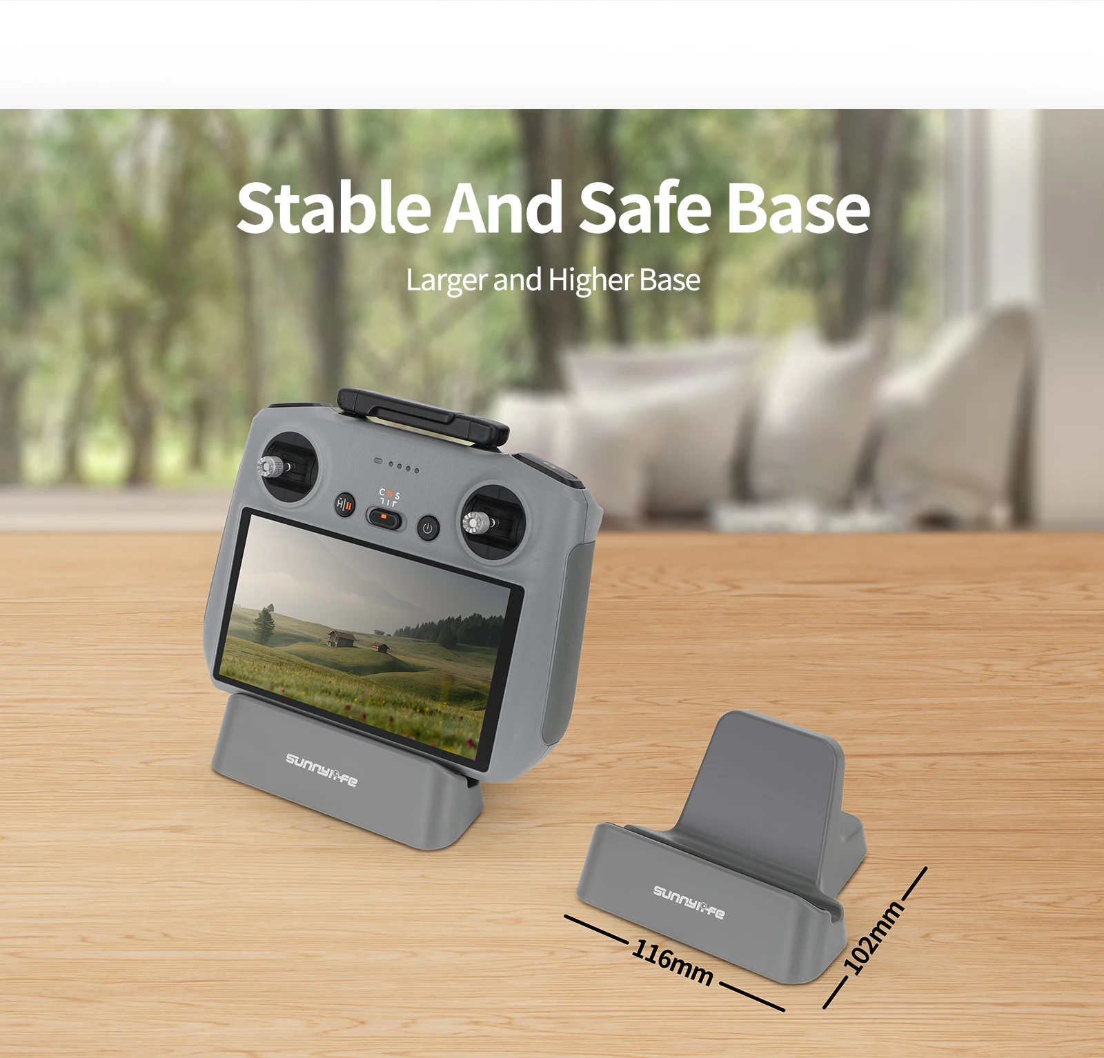 Per DJI RC 2/1 RC-N2/1 RC PRO Supporto per telecomando con schermo per ROG ALLY per Steam Deck per Switch Console Supporto da tavolo