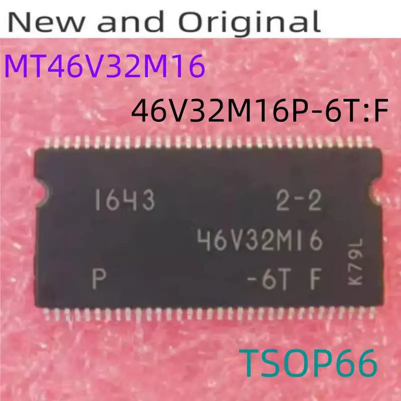 New and Original Mt46V32M16 Mt46V32M16P-6T:F Ic Dram 512m Parallel 66Tsop