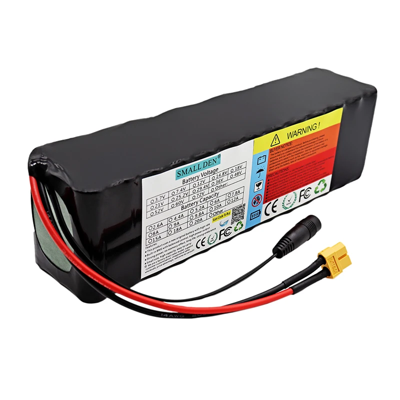 48V 7.8Ah 18650 lithium ion battery pack 13S3P 500W motor 54.6V Electric bicycle scooter ebike battery Built-in BMS + 2A Charger