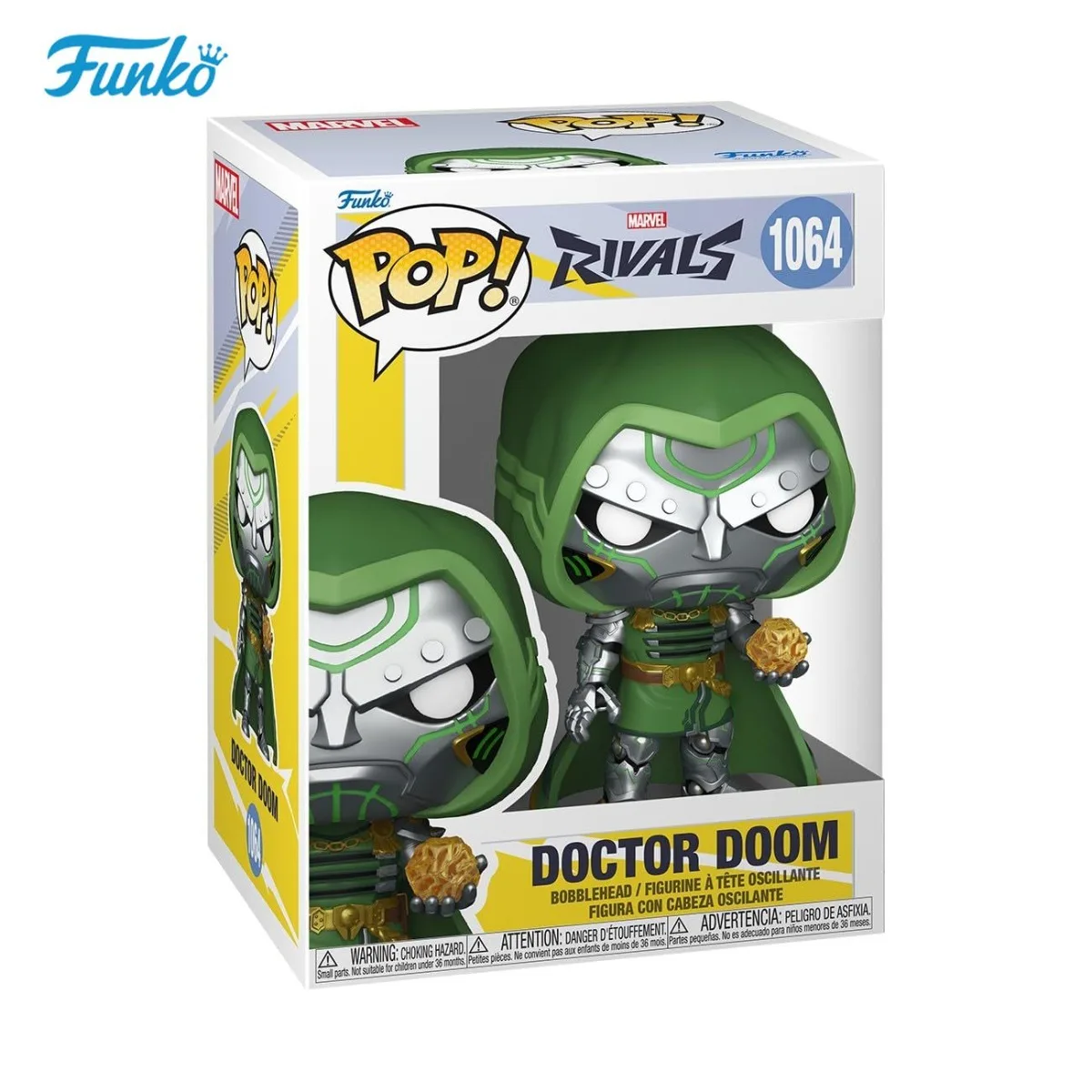 FUNKO POP Vinyl Figurine Fantastic Four Doctor Doom Marvel Rivals Super Hero Action Figure Collection Desk Decor Boy Adult Gift - Image 7