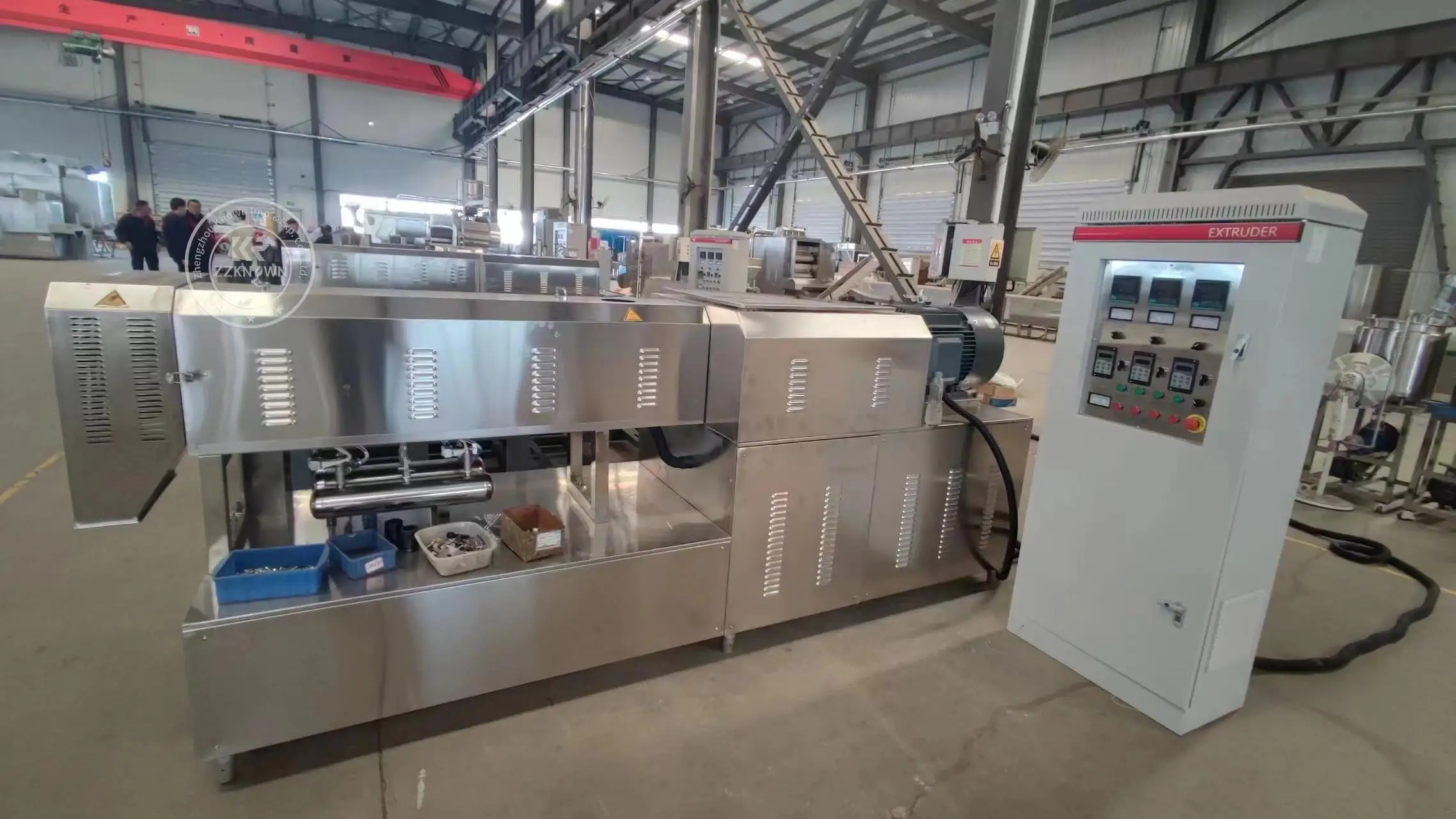 2023 New Design Pet Food Making Machine Dog Food Processing Line Pet Feed Extruder For Sale