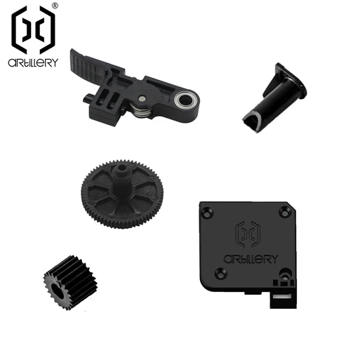 Accesorios de impresora 3d de artillería, piezas de repuesto originales Hornet, extrusora Titan, tubo guía de engranaje, mango de extrusión, cubierta extrusora