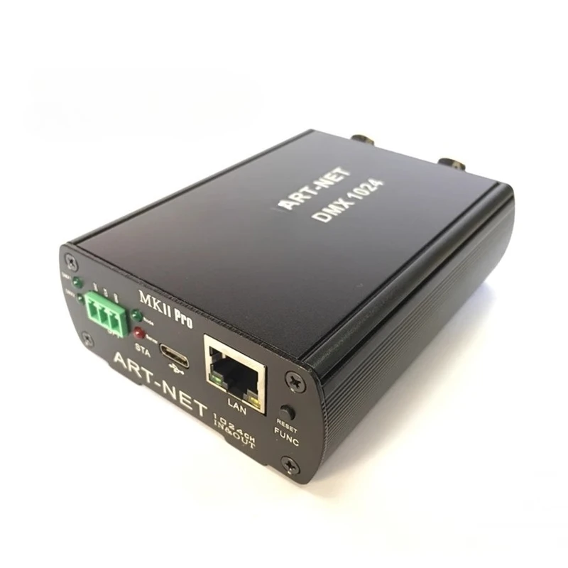 

ART-NET к DMX512 Контроллер освещения Двунаправленное программное обеспечение для 3D-симуляции компьютера Световая полоса SPI