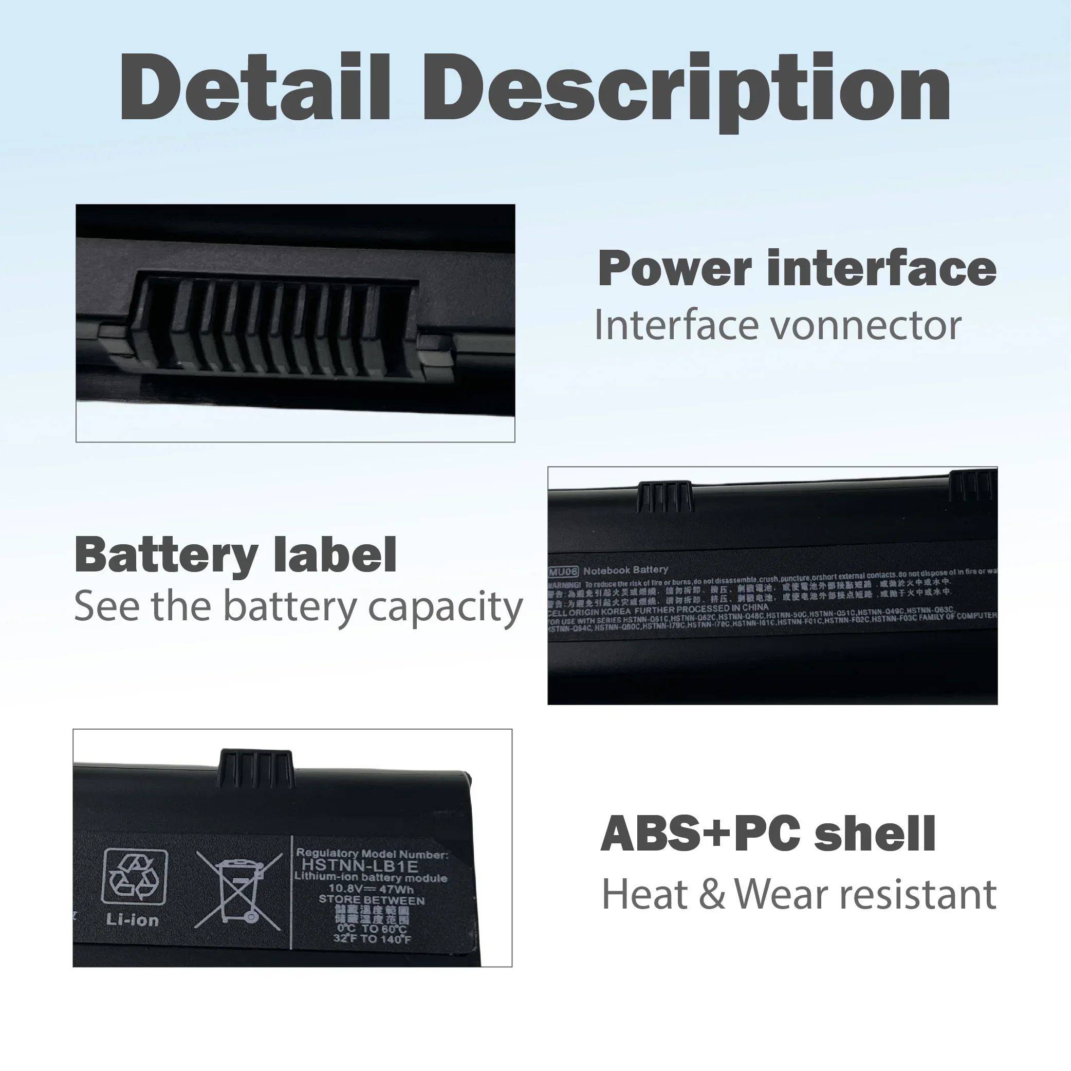 جديد 10.8V 47Wh MU06 بطارية الكمبيوتر المحمول ل HP DM4 G4 G6 G7 593554-001 ل HP قطع الغيار 593553-001 593554-001 636631-001 جناح