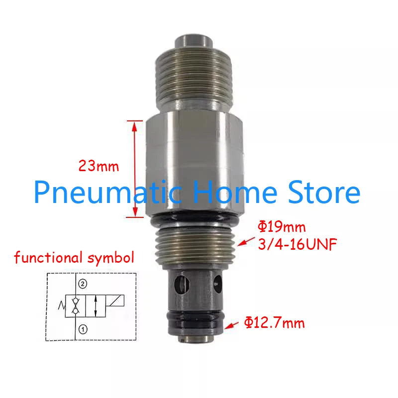Hydraulic Power Unit Pressure Valve SHF08-227 Lifting Platform Manual Oil Drain Valve Small High Pressure