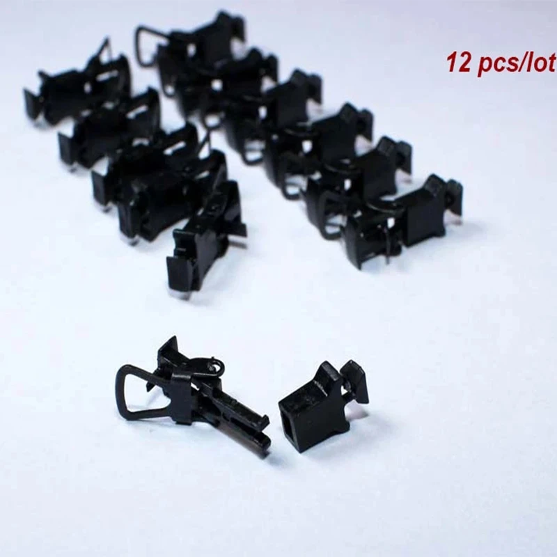 12 PCS 1/87 Ho Scale New European Train Accessories Coupler Universal Hook Multi-vehicle Compatible Retrofits Model Kids Gifts