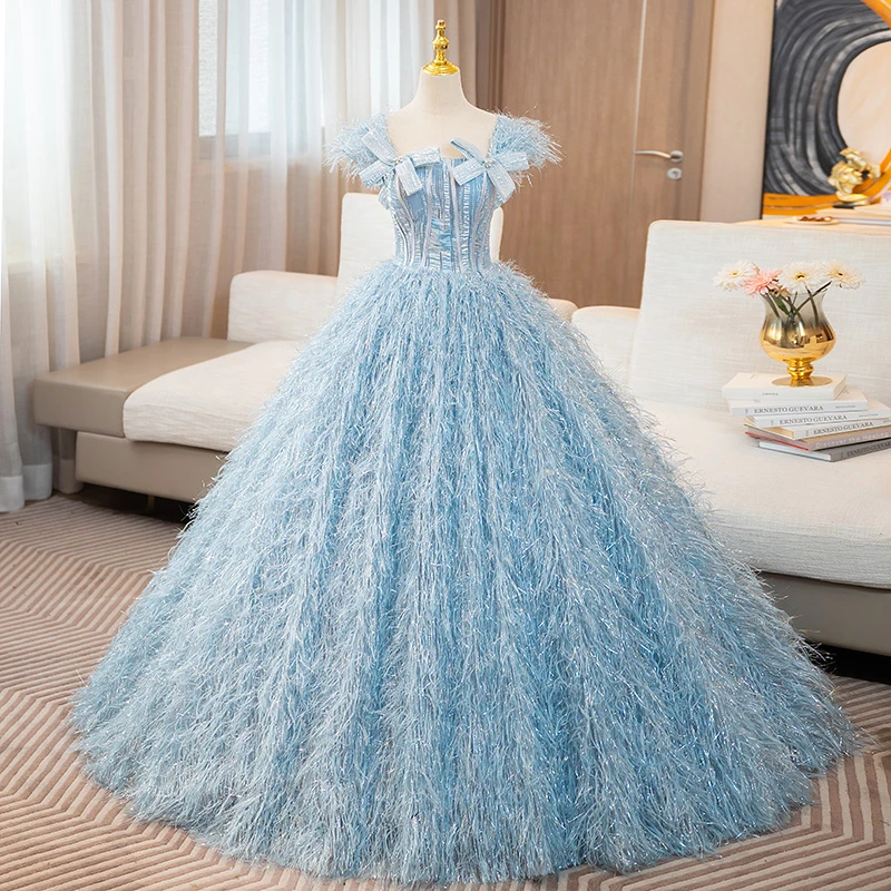 Robes Quinceanera personnalisées, robe de Rhde luxe, grande taille, robes de soirée élégantes, 15 ans, 2025