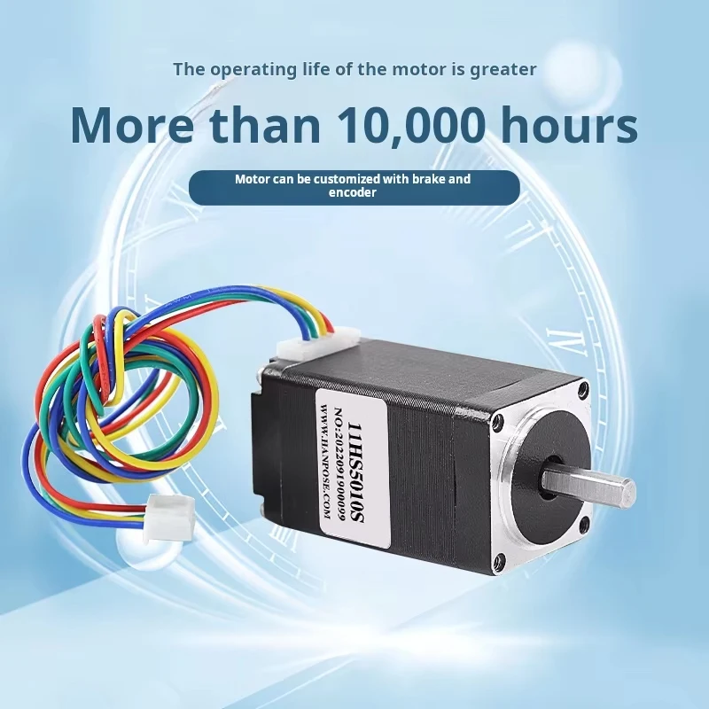 GTPBAO Hybrid-Schrittmotor Nema 11 – 2 Phasen, 1,8°, 4 Drähte, 0,67A, 3 Baugrößen