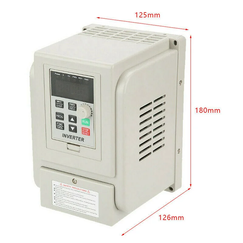 3X 2.2KW 3HP 220V Variable Frequency Drive Inverter CNC VFD VSD Single To 3 Phase