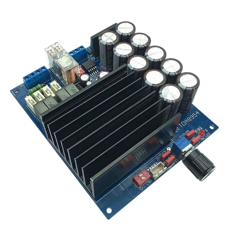 TDA8954TH Hifi Digital Audio Power Amplifier Board Class D High Power 210W+210W Power Supply Audio Power Amplifier Board