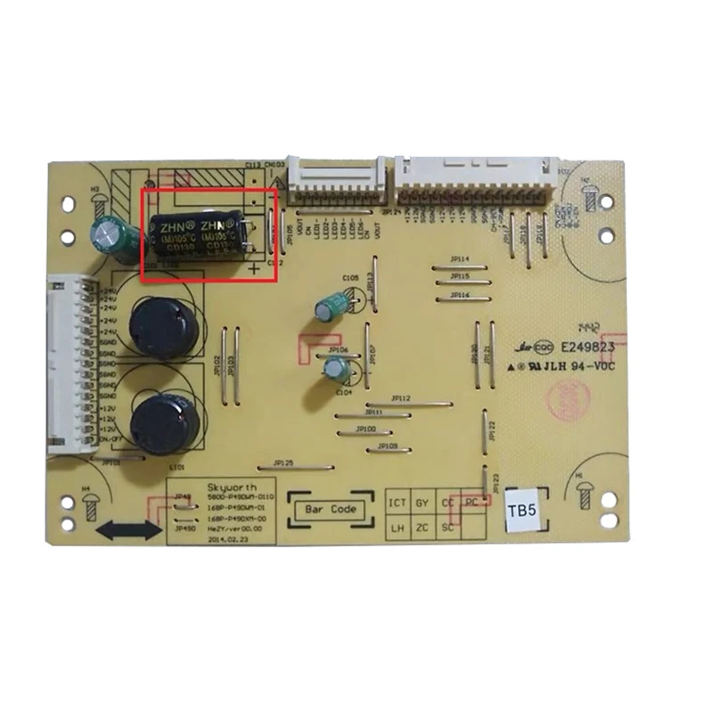 لوحة تيار مستمر ، 49E510E ، 5800-P49DWM-0110 ، 168P-P49DXM-00 ، جديد