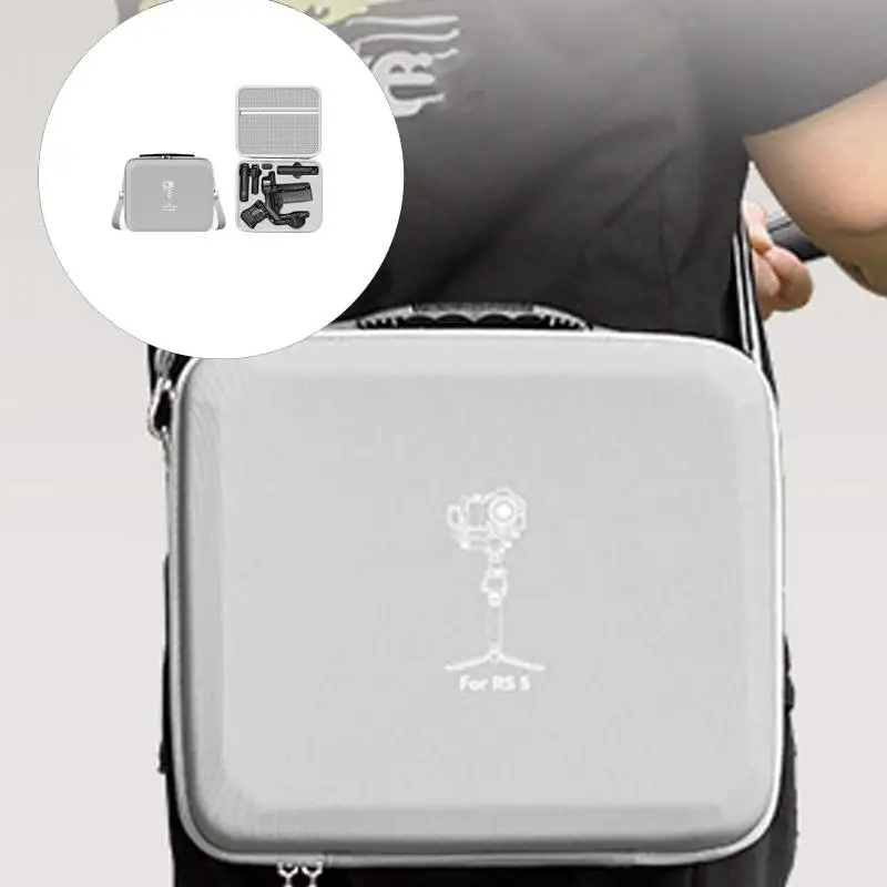 

31BA Gimbals Carrying Case Water Resistant Ergonomic Shoulder Bag For RS5 Stabilizer