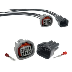 1 Set 6 Pin 6189-0029 90980-11144 Car Accelerator Pedal Wire Socket for Toyota 9098011144 Auto Igniter Cable Connector