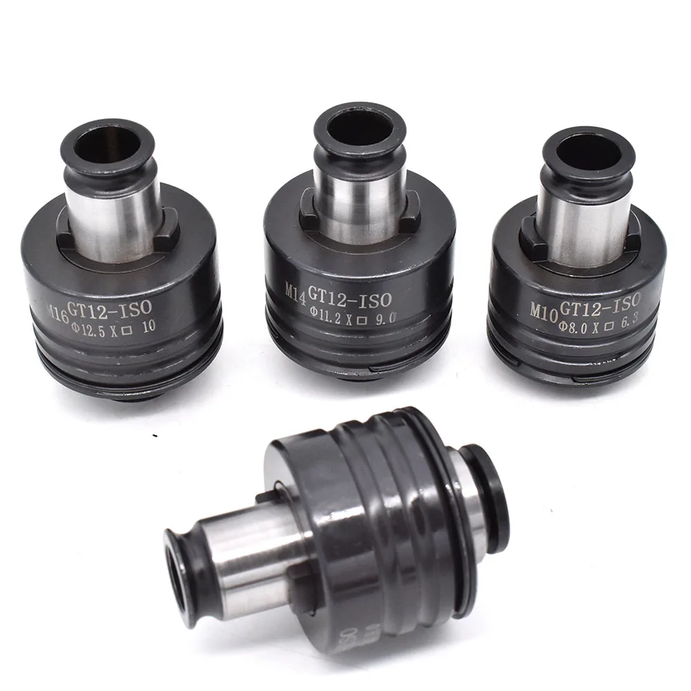 Imagem -03 - Mudança Rápida Tapping Chuck Gt12 Torneiras Pinça Proteção contra Sobrecarga Ferramenta Telescópica Iso Jis Din Máquinas-ferramentas Cnc m2 m3 m4 m6 M10
