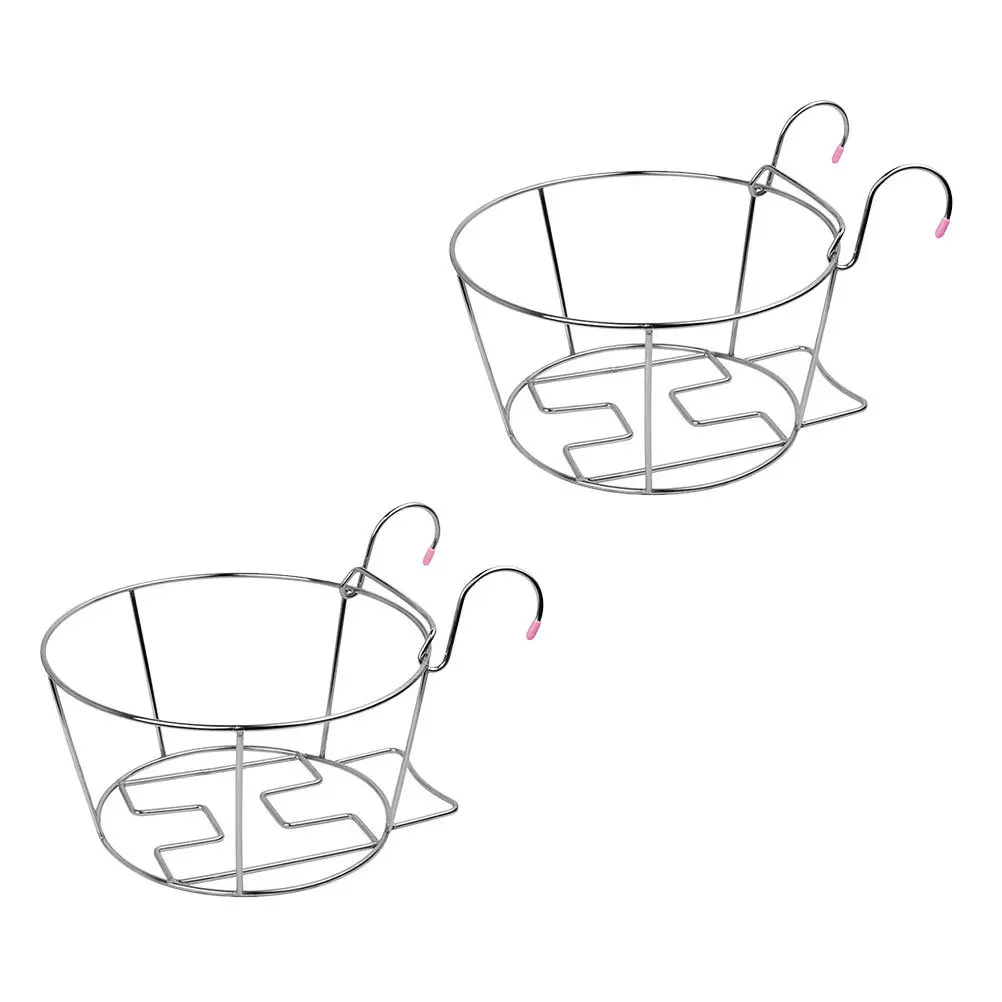 2 قطعة وعاء زارع قوس توفير الوقت توفير مساحة الزهرية رف معلق لمختلف الأماكن معلقة حامل الزهور