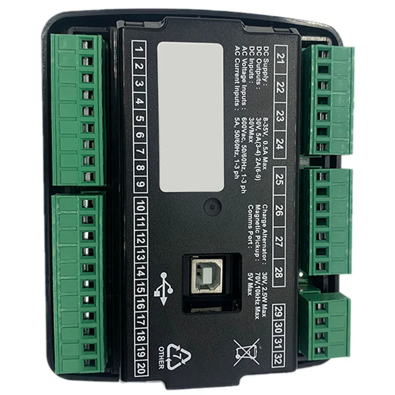 ABKN-2X Dse4520 Mkii Avvio automatico Arresto Modulo di controllo interruzione di rete Controller generatore Amf