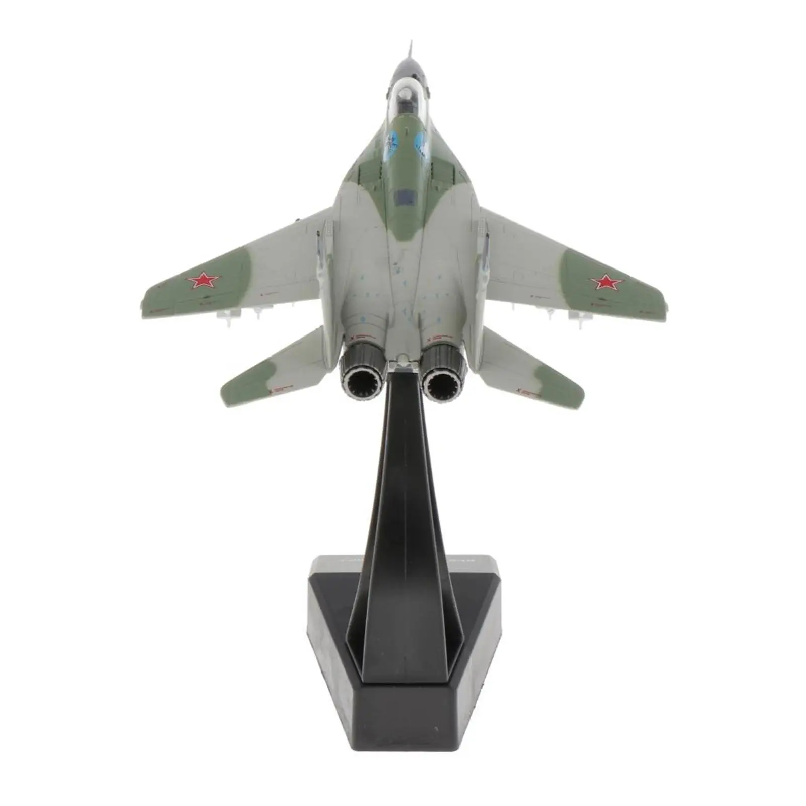 

1:100 Scale MIG-29 Fighter Model - Diecast Aircraft Plane Replica - Mini Home Office Decorative