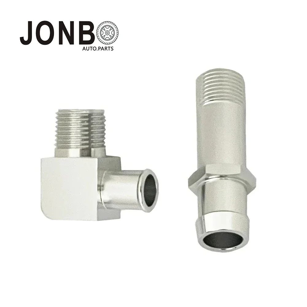 

JONBO 90 Degree Fitting 5/8" To 1/2" NPT Heater Hose And 3/4" Barb To 1/2" NPT Heater Hose Fitting Water Pump