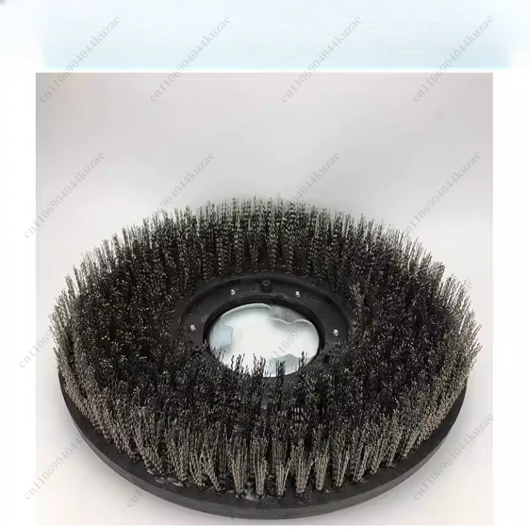 BF522 17-Inch Steel Wire Brush for Machine Washing Floor Refurbished Grinding & Carpet Tray