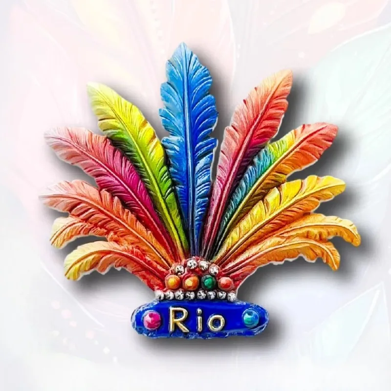 Brazil Fridge Magnets Rio de Janeiro Tourist Souvenirs Travel Fridge Magnetic Stickers Home Decor Photo Wall Stickers Gifts