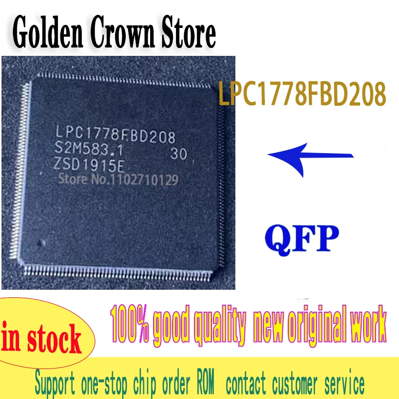 LPC1778FBD208 LPC1778 5 Teile/los Neue Spot Inventar arbeit Neue original