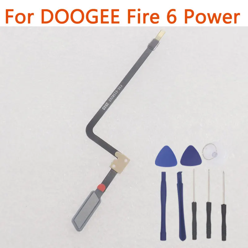 

Новый оригинальный DOOGEE Fire 6 Power Fire 6, кабель с кнопкой датчика отпечатков пальцев, гибкий кабель FPC для смартфона DOOGEE Fire 6 Power