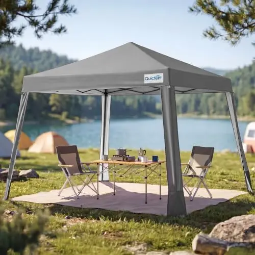 10x10 Pop Up Canopy Tent | Lightweight, Portable, and Versatile for Beach and Sporting Events with Sun Protection and