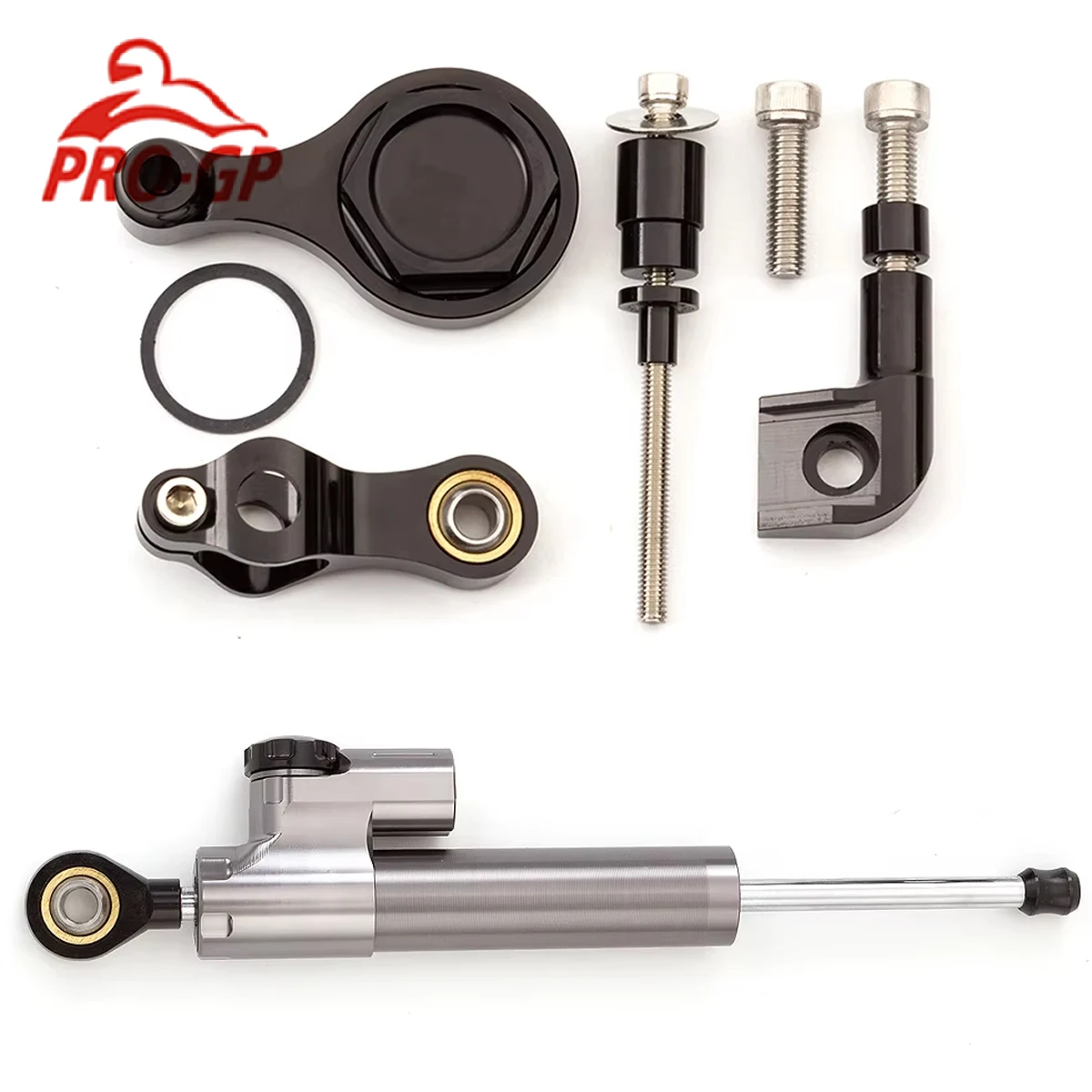 For Yamaha YZF R6 2006-2020 Motorcycle Aluminum Steering Stabilize Damper Bracket Support Mounting Kit