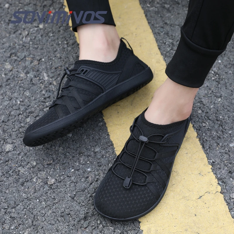 

2025 New Wide-toe Men's Shoes Casual Soft Sole Wide-Toe Shoes Women Walking Sneakers Breathable Mesh Comfortable Barefoot Shoes