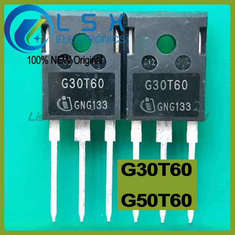 10pcs G30T60 G50T60 IGW30N60TIGBT IGW50N60TTO-247 New and Original