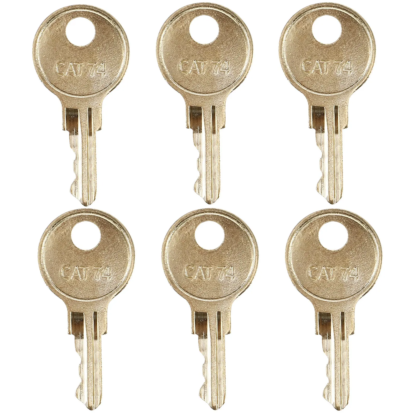 6Pcs Paper Towel Dispenser Key Set Compatible with Gamco B263 Universal Toilet Paper Dispenser Keys for Restroom Maintenance