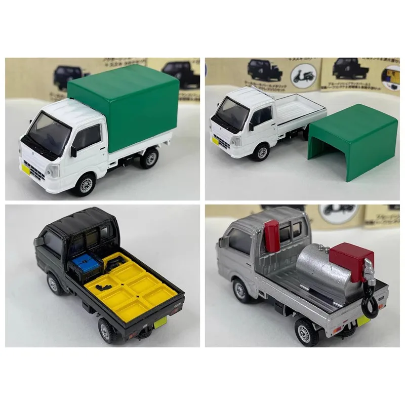 1/64 Original TOYS CABIN Gashapon SUZUKI CARRY Pickup Truck Qversion Mini Anime Action Figure Model Toys Gifts Collection