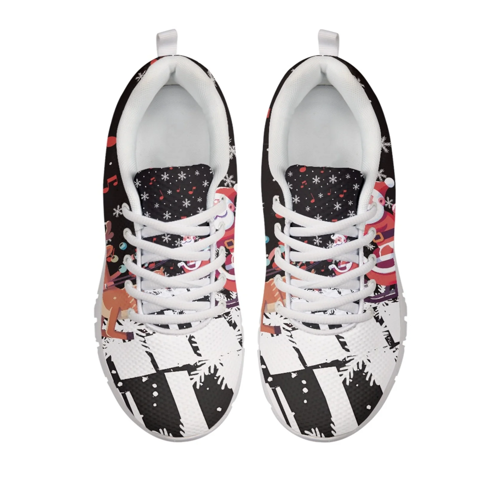 Coloranimal Dachshund Snowflake Fashion 2026 Fitness Shoes Womens Athletic Walking Sneakers Breathable Fitness Sneaker