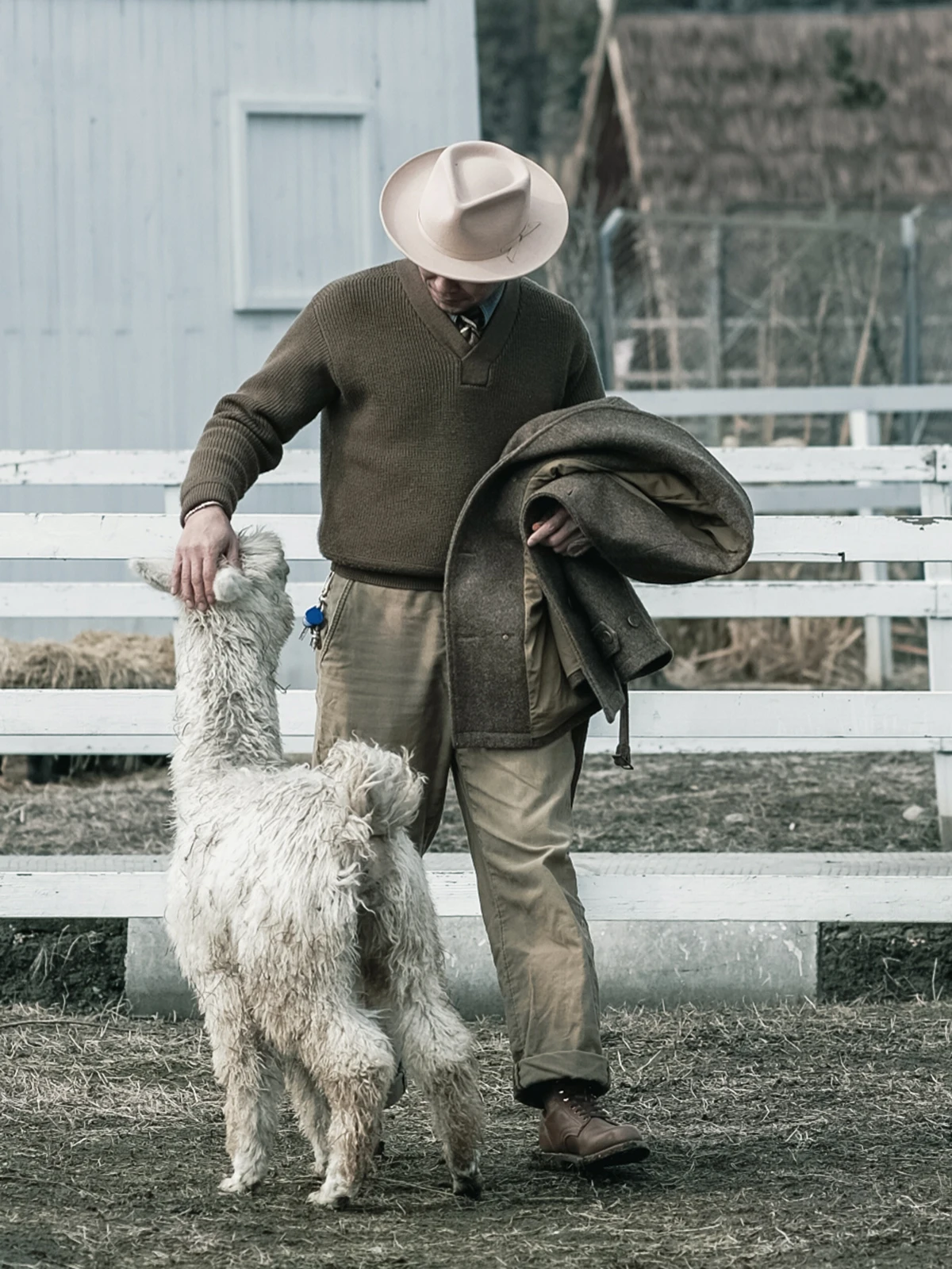 

Red Bronson Thiened Heavyweight V-Ne Knit Wool Sweater Youth Casual Long Sve Crew Ne Vintage Japanese Sle
